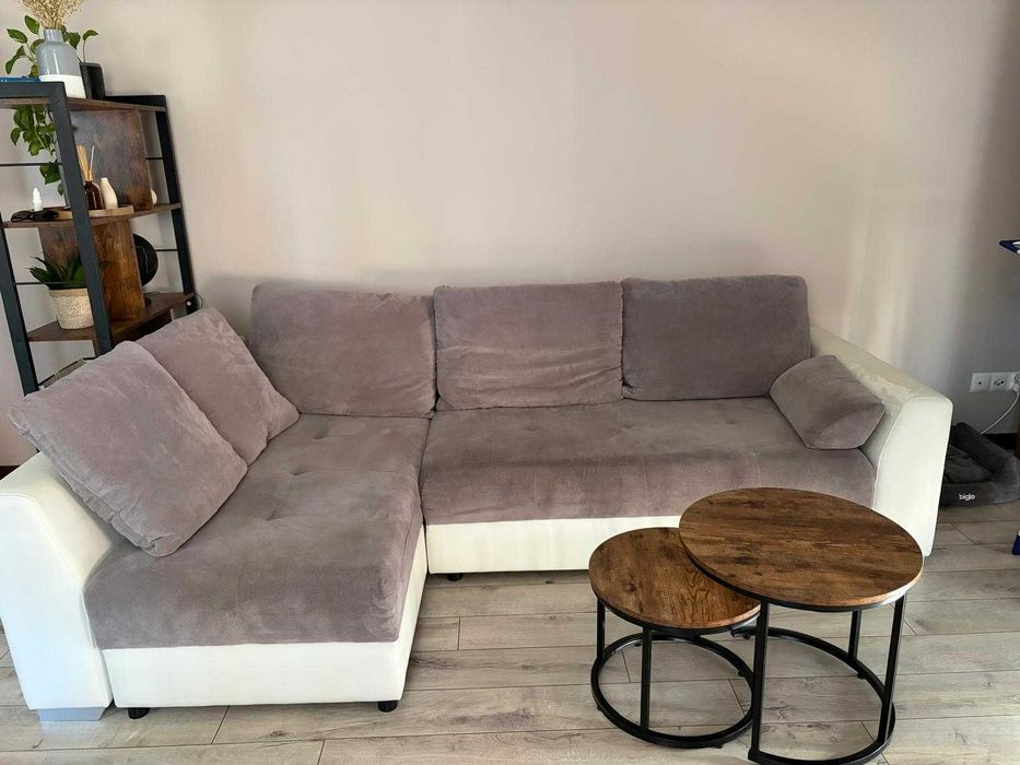 Narożnik szary za darmo