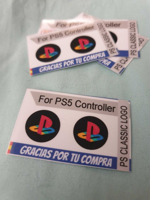 Logotipo PlayStation em vinil para comandos PS5