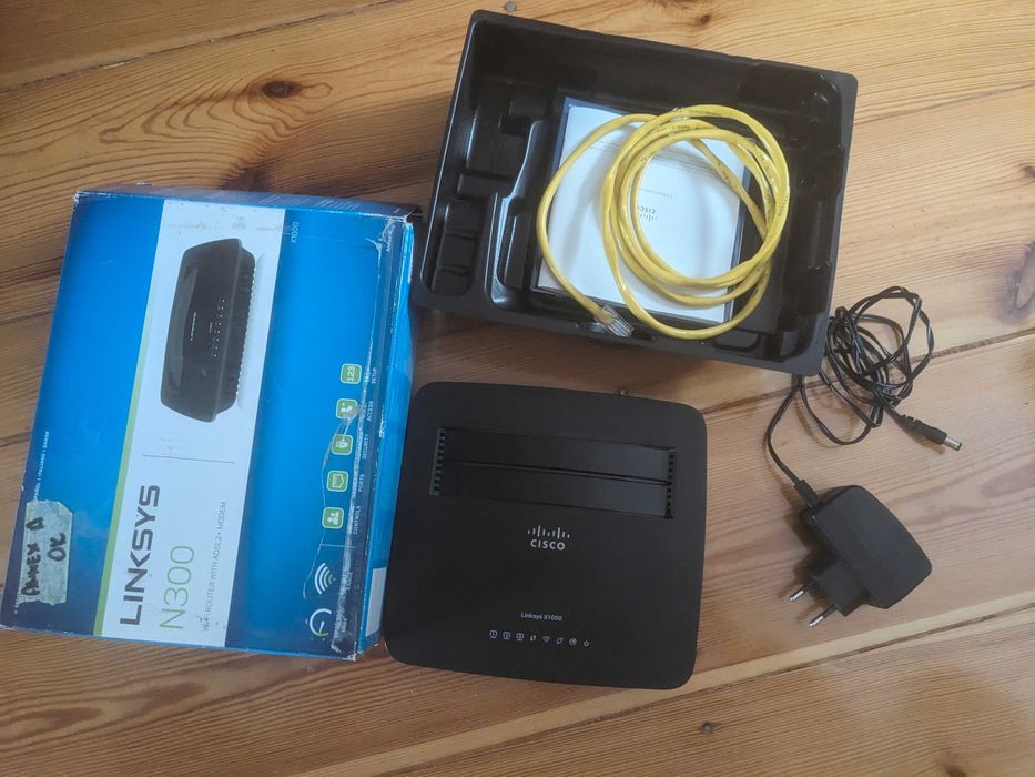 Router Linksys N300 ADSL2+ Annex-A