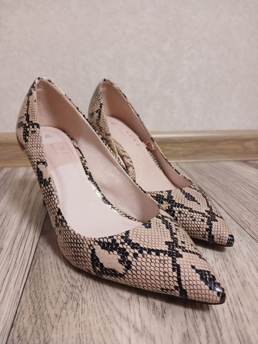 Туфлі лодочки рептилія