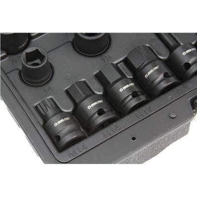 Nasadki do zacisków hamulcowych 1/2" 16el