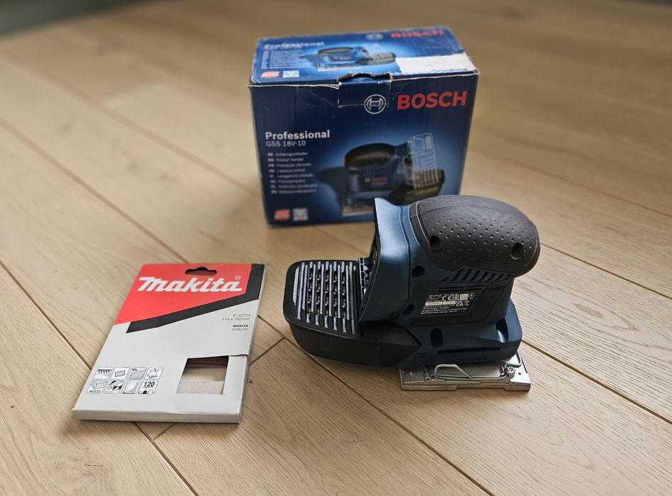 Szlifierka oscylacyjna BOSCH GSS 18 V-10