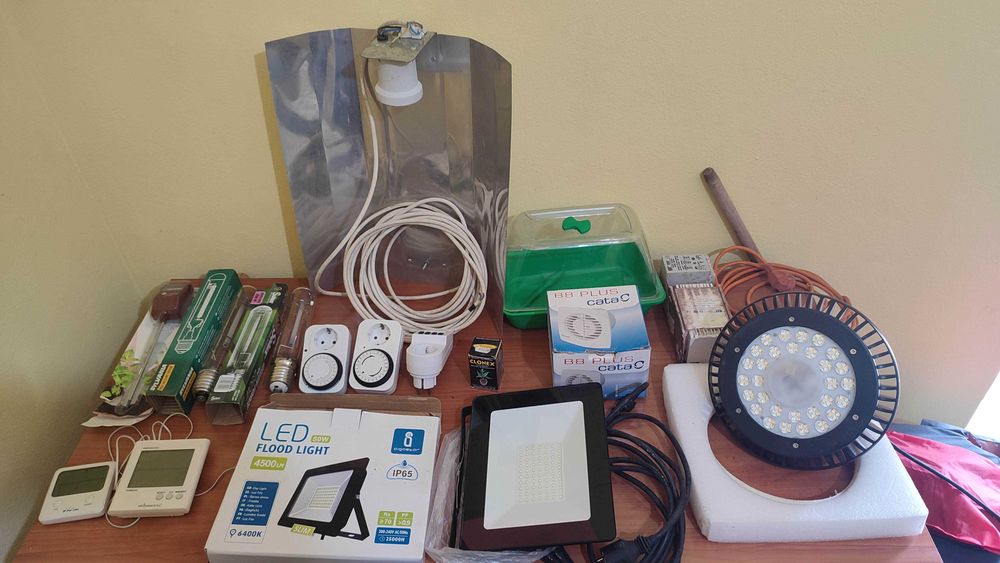 Tenda de Cultivo DR90 + Material Grow / Acessórios – Kit Completo