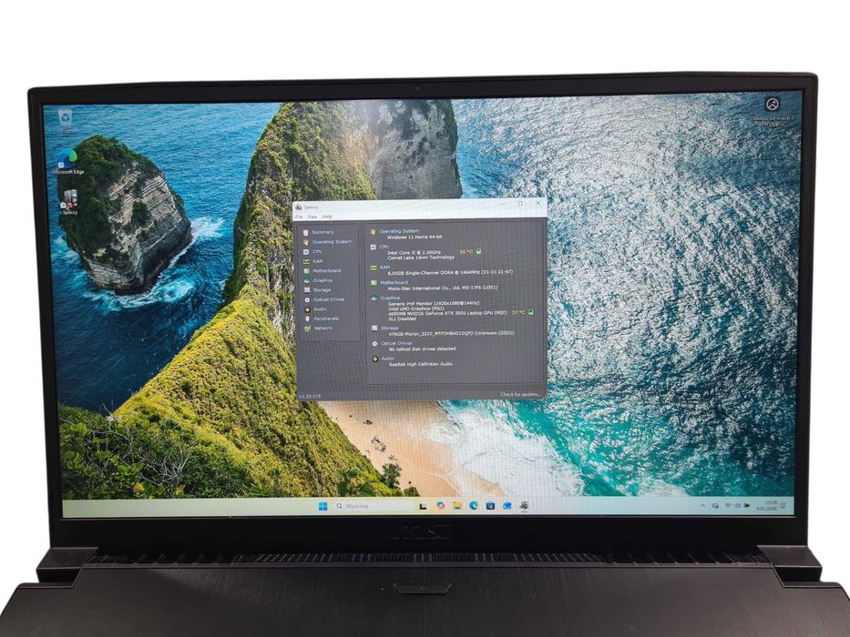 Laptop MSI MS-17F6 win11