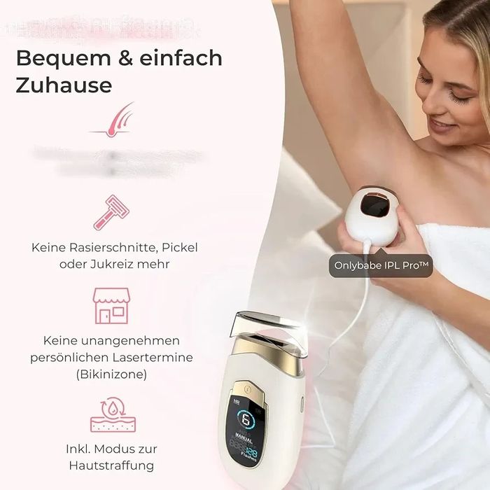 Фотоэпилятор Аппарат для удаления волос Onlybabe Ipl Pro 2.0 для интим