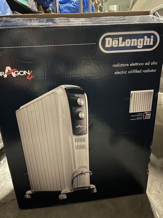 Radiador Óleo DeLonghi TRD4 2500w para desocupar