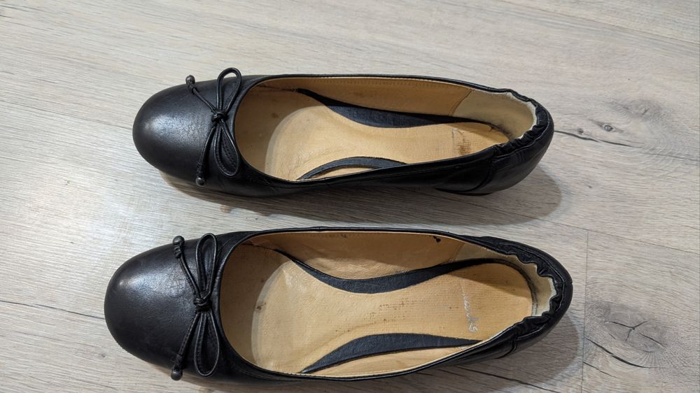 Шкіряні балетки Clark 41