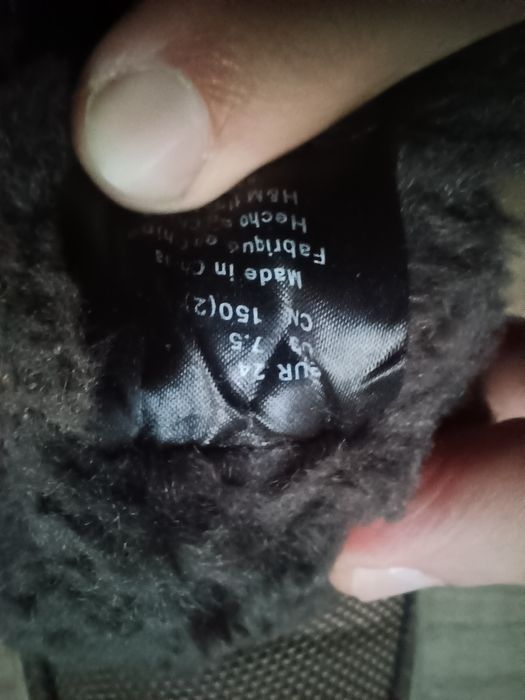 Buty zimowe, wodoodporne, h&m, rozmiar 24