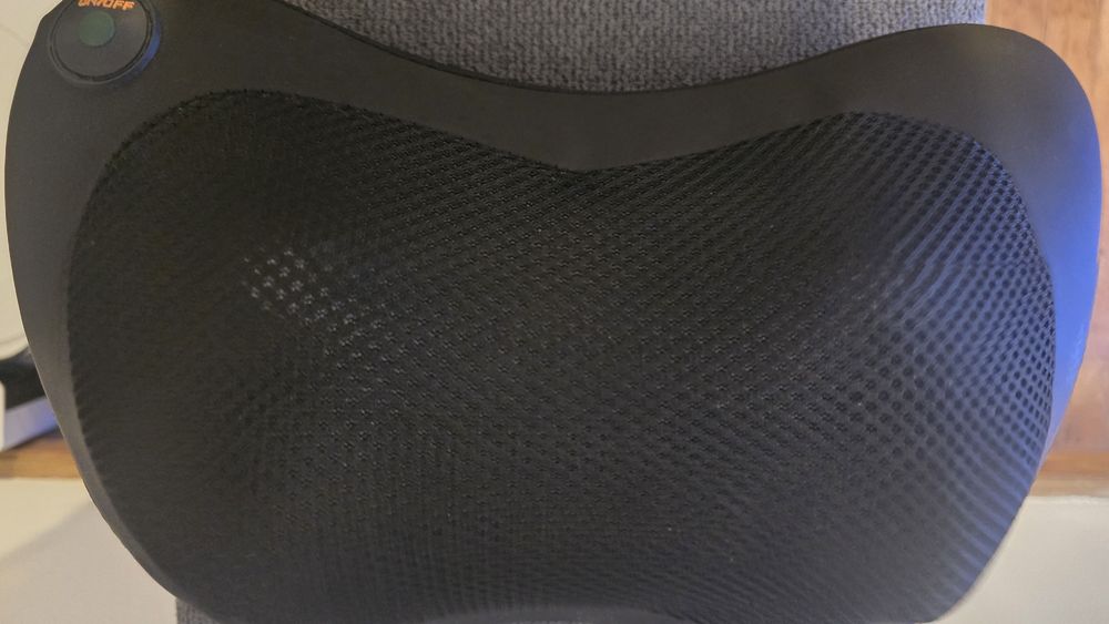 Massajador,pescoço, costas e pés, com etiqueta, como novo