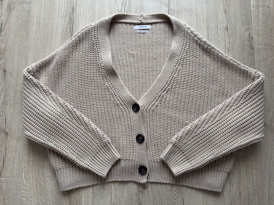 Resreved sweter L kardigan