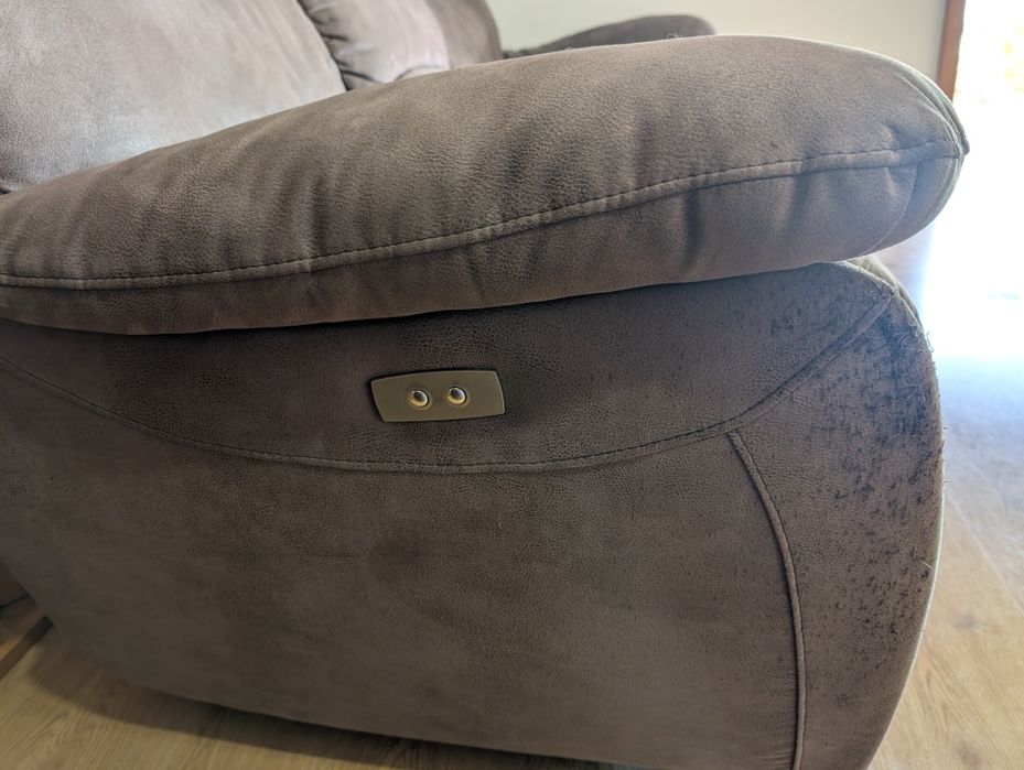 Sofa 3 lugares + 2 poltronas Eléctrico (conjunto)- USADOS