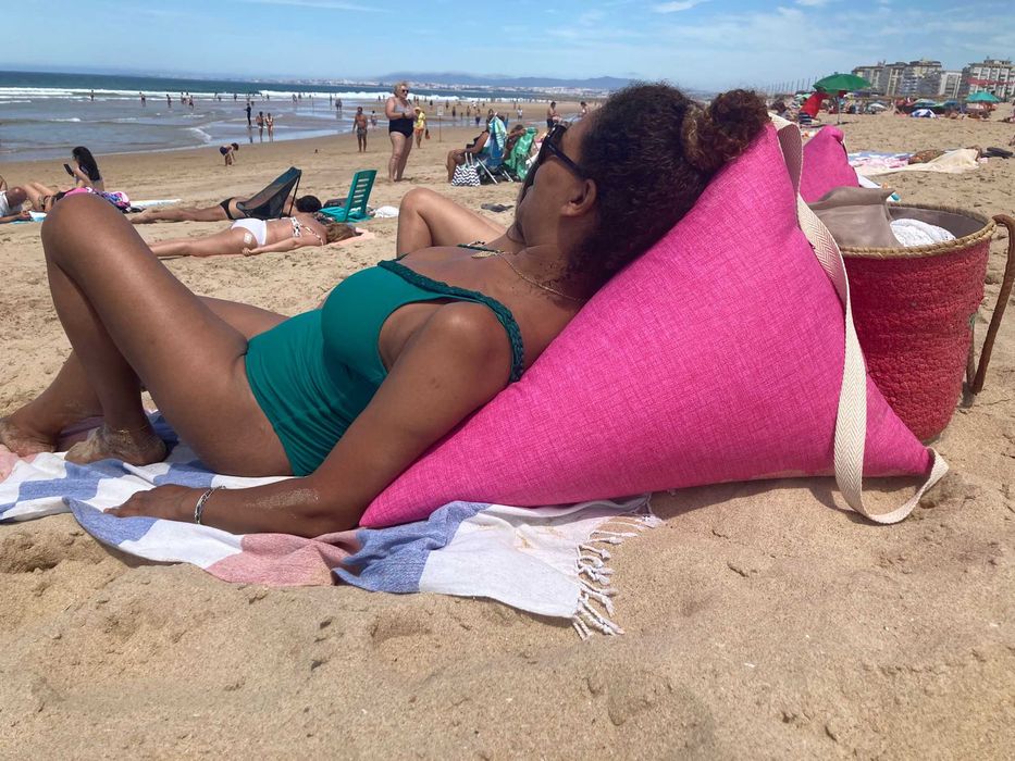 Almofada/Puff para Praia, Piscina ou Jardim - NOVA