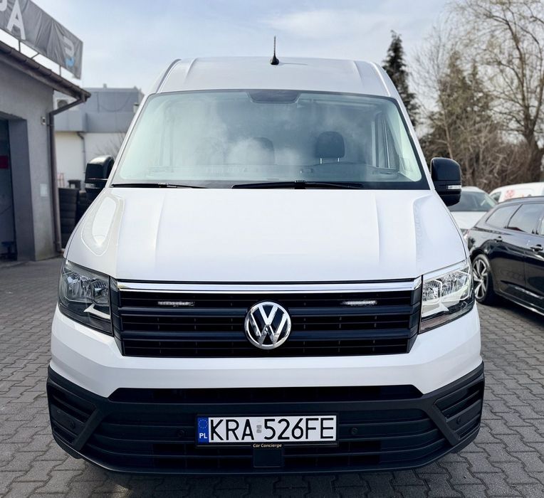 Volkswagen Crafter  177KM / FV23%/ Oryginał/ HAK/ Webasto/ASO /L2H2/ Kamera/Czujniki/Apple