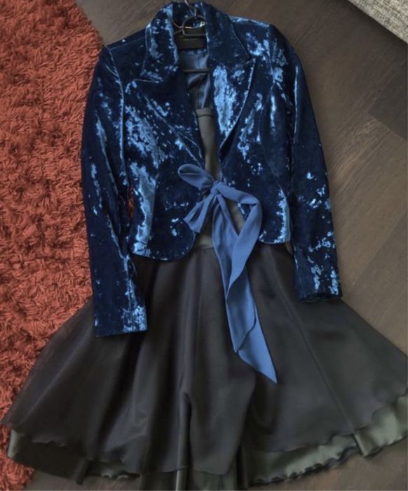 Святкова сукня, піджак, розмір XS