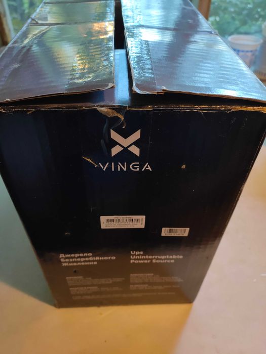 UPS ИБП Vinga LCD 1500VA metal case (VPC-1500PRM3)