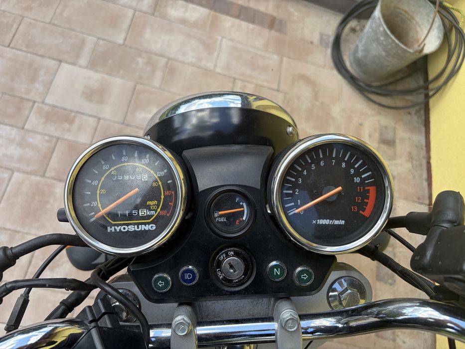 Hyosung GT125 niecałe 10tyś przebiegu!