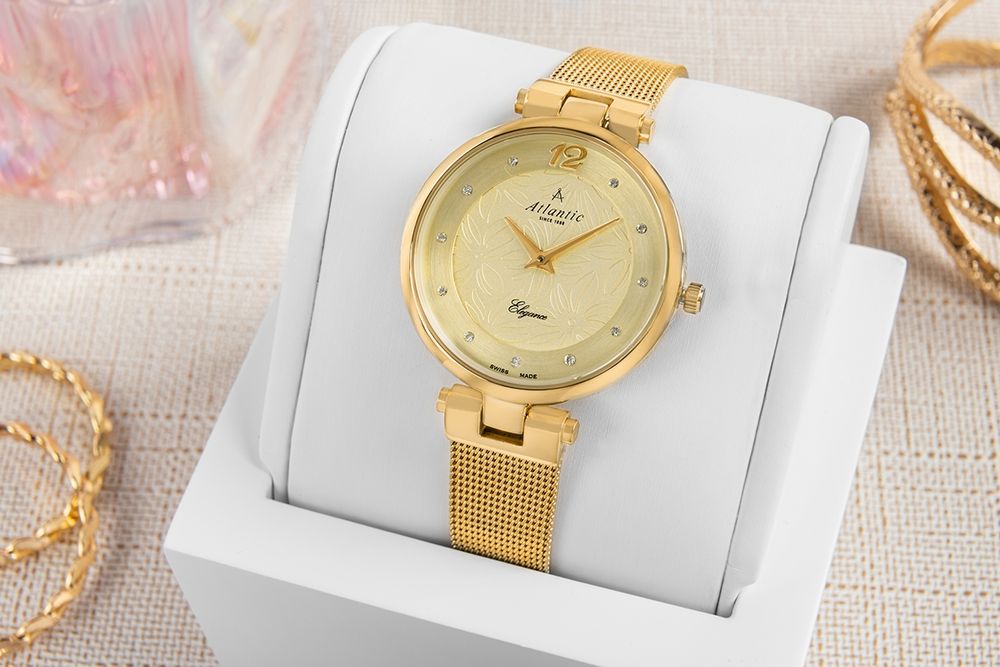 zegarek damski atlantic elegance 29037.45.31mb + box