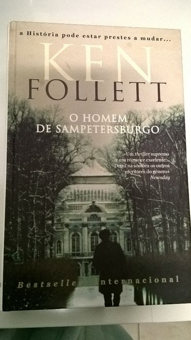 Ken Follett - O Homem de Sampetersburgo (portes incluídos)