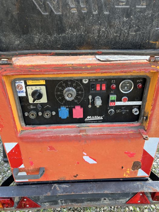 Дизельна електростанція Muller генератор + зварка
