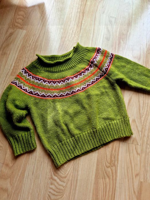 Camisola malha verde