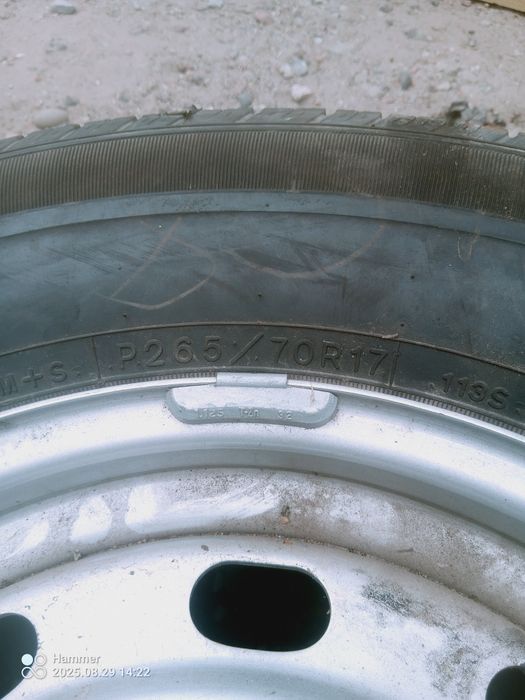 Dodge ram III koło zapasowe 265/70 r17