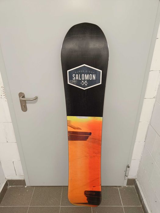 サロモンスノーボードSUPER8 157㎝　スーパー8 カービング　パウダー SALOMON サロモン スノーボード 板 メンズ SUPER 8 ムラサキスポーツ
