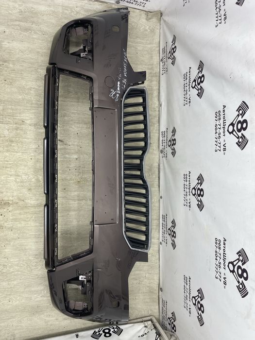 Передній бампер Skoda Yeti 2013-2018 5l0807221k голий бампер шкода єті l074