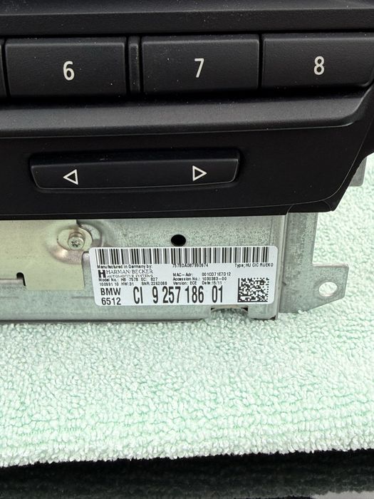 Radio Bmw 952718601 Zestaw Nawigacja BMW CIC Harman/Kardon + Combox Bluetooth + Panel Klimatyzacji LCI BMW e91 e90 itd.
