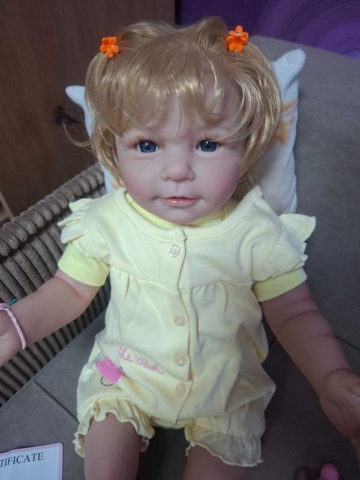 Lalka Reborn blondynka