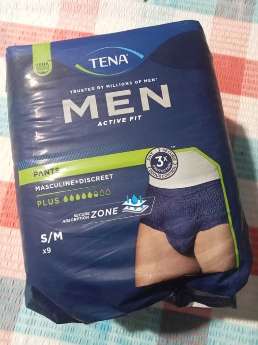 Fraldas- cuecas incontinência homem