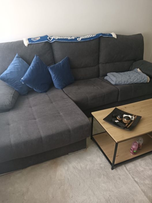 Sofá de sala em forma em L