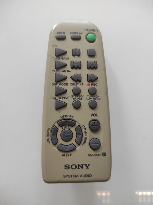Pilot do audio Sony RM-SED1