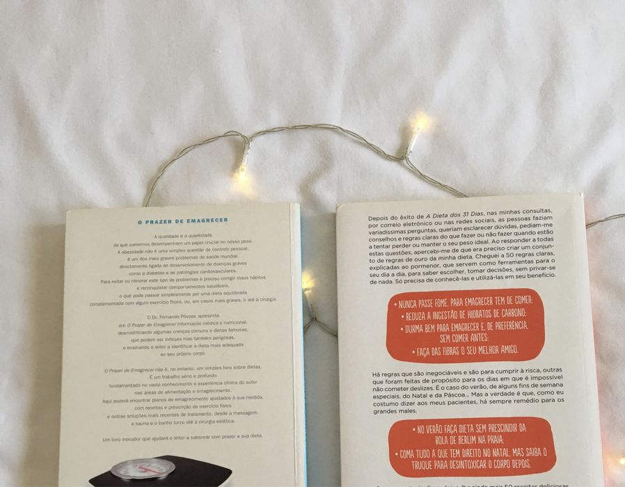 Livros O Prazer de Emagrecer e As Regras de Ouro