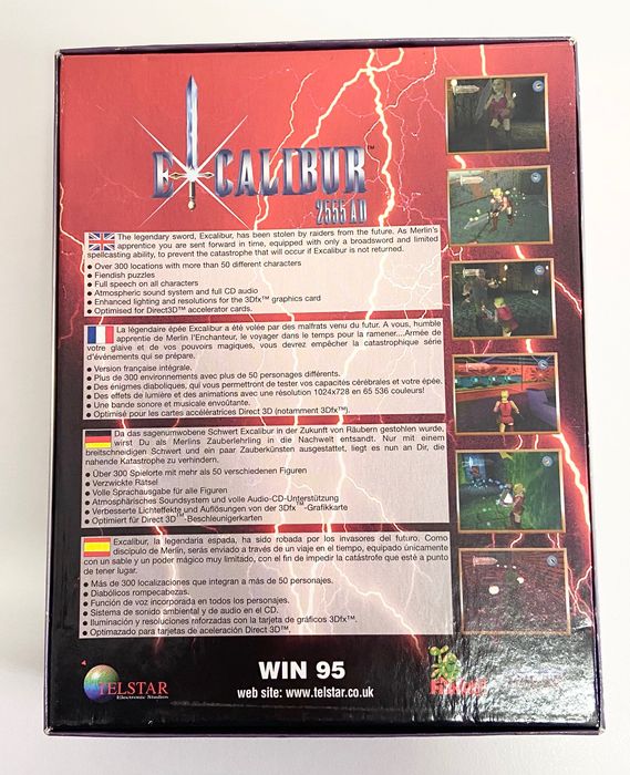 Jogo EXCALIBUR, um clássico64584480190723121