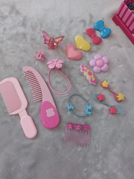 Kit cabeleireiro para bonecas