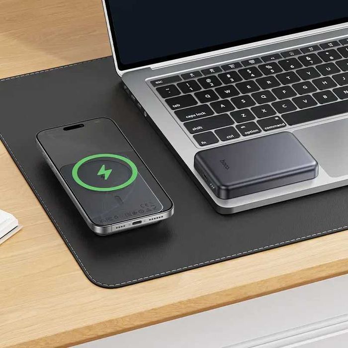 Павербанк з безпровідною зарядкою MagSafe Hoco J160 5000mAh Power Bank
