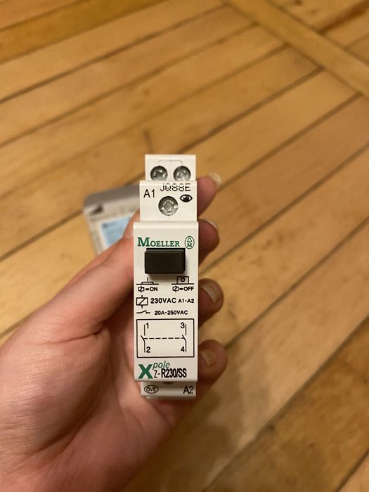 NOWE przekaźniki instalacyjne Moeller (Eaton) 2 fazowe Z-R230/SS ...