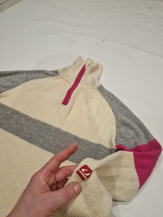 Sweter Ulvang roz,XL,42,xxl,44 golf polo zip,z zamkiem bluza 3/4