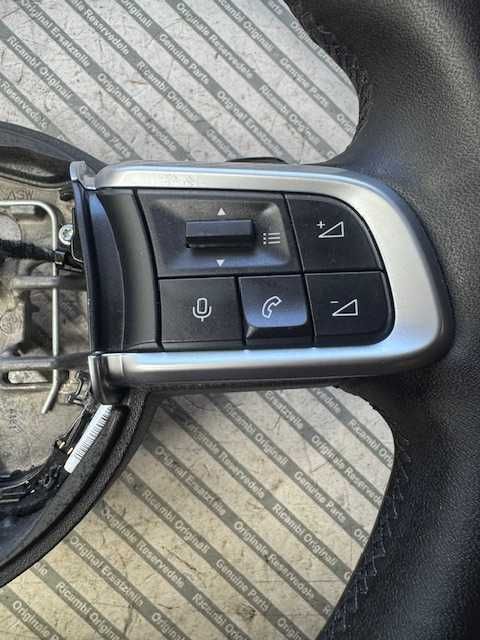 Fiat 600 kierownica skóra multifunkcja łopatki