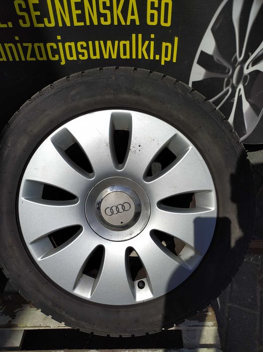 4x koła zimowe R16 5x112 Audi A3 A4 b5 b6 b7 A6 C5 c6 Skoda Vw Seat
