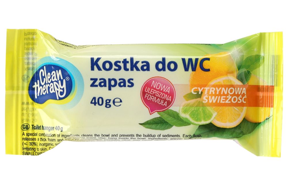 Kostka do WC 40 g cytrynowa świeżość RAVI