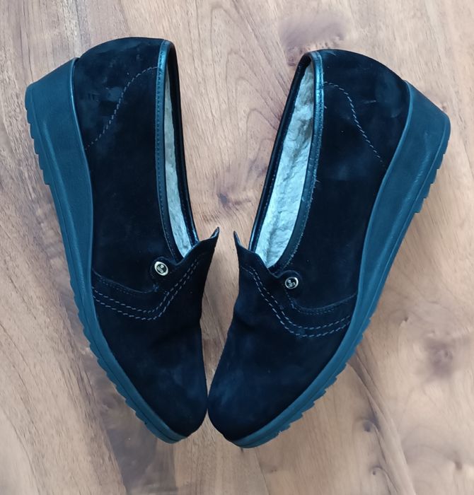 Skórzane buty Ara