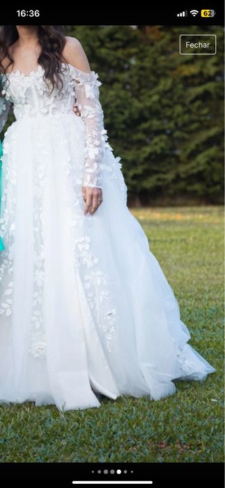 Vestido de Noiva Inspirado