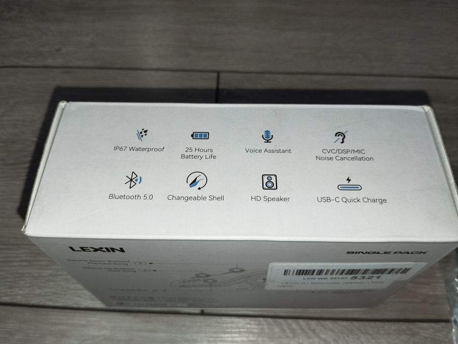 Zestaw słuchawkowy do kasku