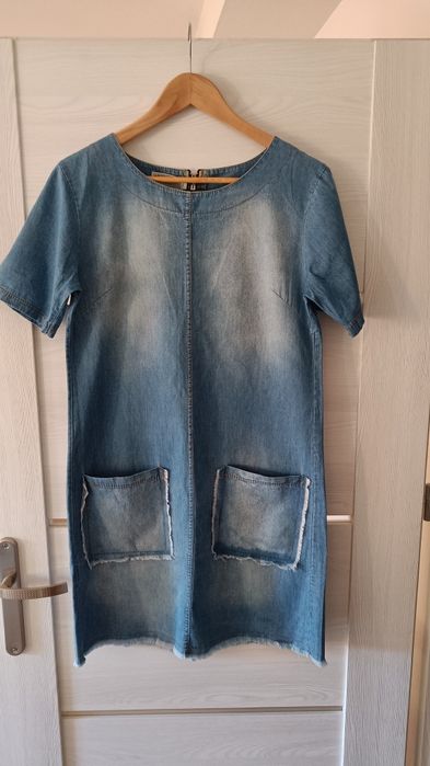 Sukienka jeansowa Unisono S