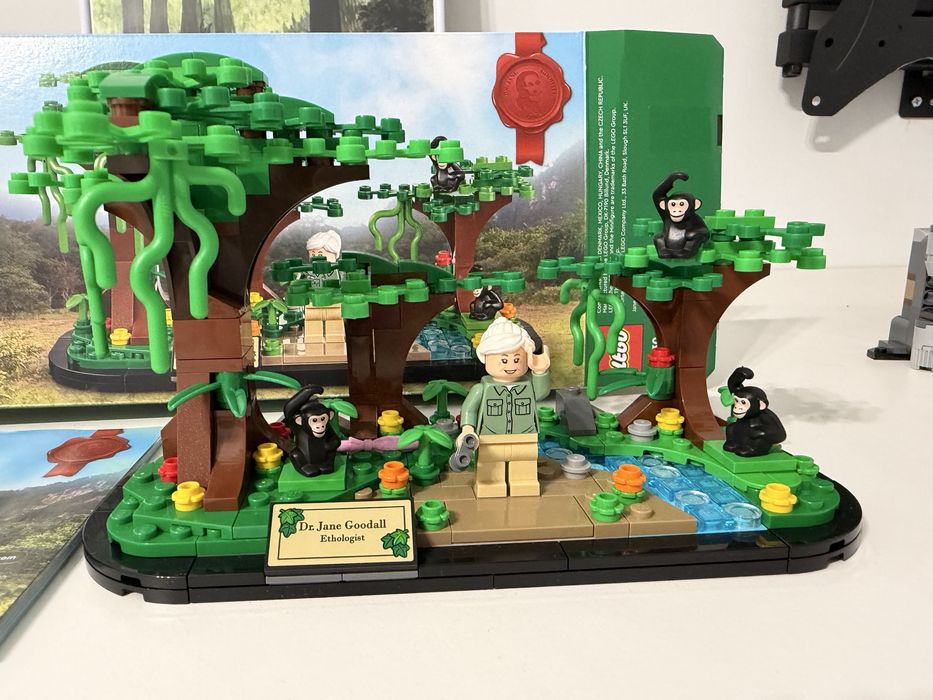 Klocki Lego Hołd dla Jane Goodall 40530