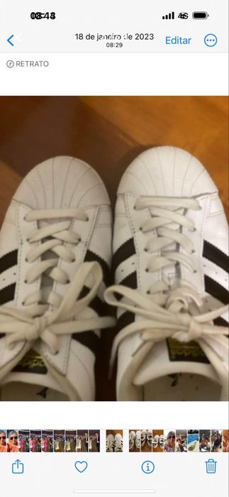 Vendo tenis ADIDAS SUPERSRAR -39 -unisexo