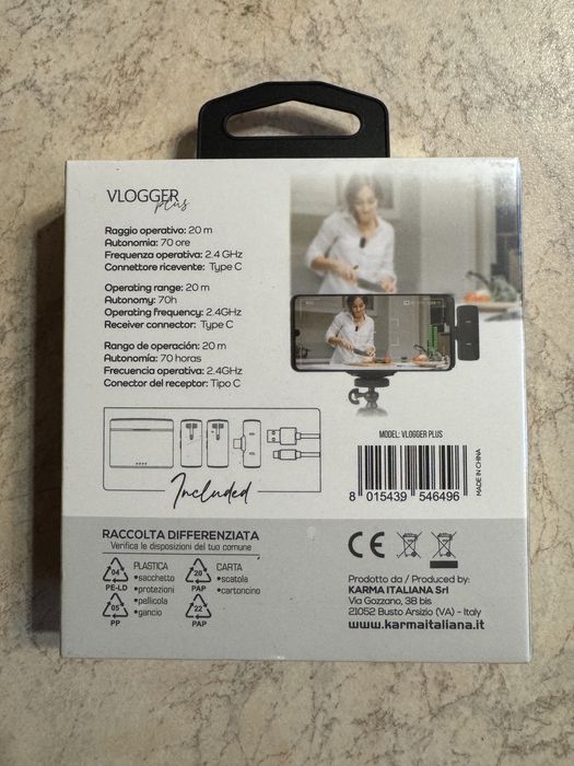 Мікрофон подвійний, петличка бездротовий