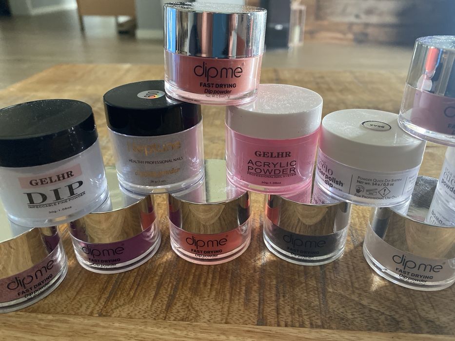 Pyłki do manicure tytanowego