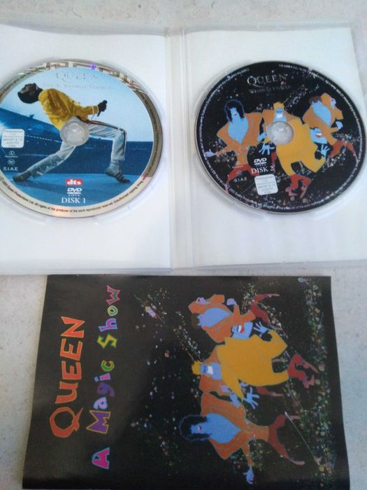 DVD Tina Turner/Bee Gees/Queen/Nelly Furtado. (Desde3€)